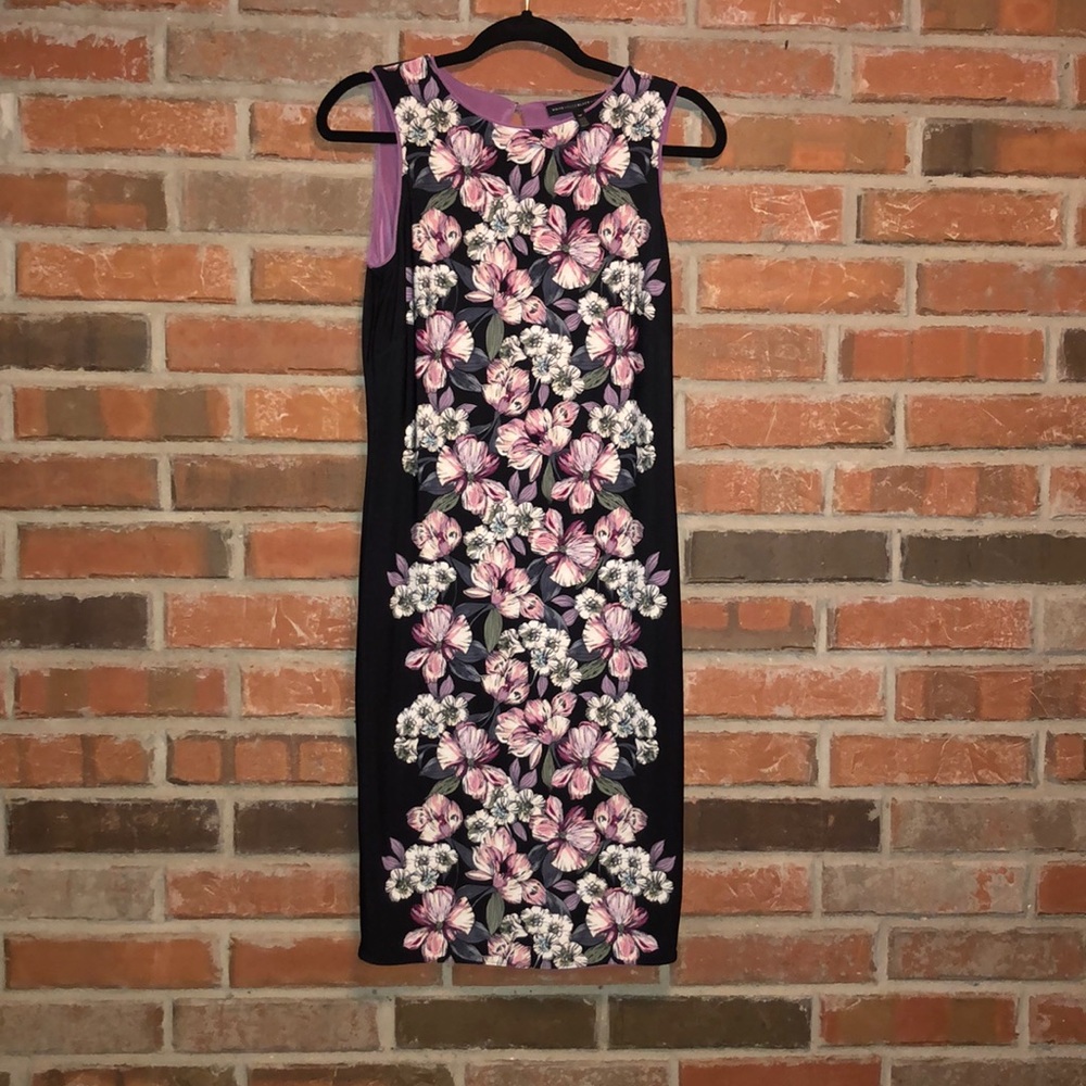 WHBM Reversible Sheath Midi Dress